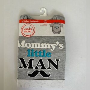 Mommy’s little man onesie